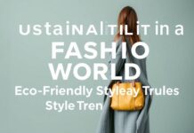 Moda Dünyasında Sürdürülebilirlik: Çevre Dostu Stil Trendleri Sustainability in the Fashion World: Eco-Friendly Style Trends
