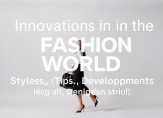 Moda Dünyasında Yenilikler: Stiller, İpuçları ve Gelişmeler Innovations in the Fashion World: Styles, Tips, and Developments