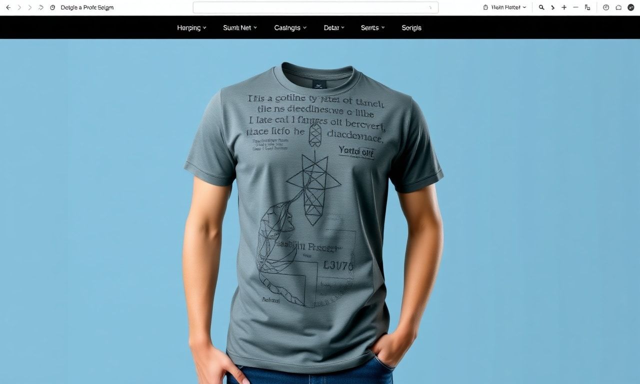 Giyim Tasarımında Dijital Dönüşüm: Özel T-Shirt Tasarım Yazılımı