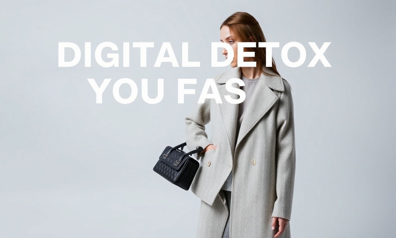 Moda Dünyasında Dijital Detoks: Stilinizin İçin Bir Fırsat