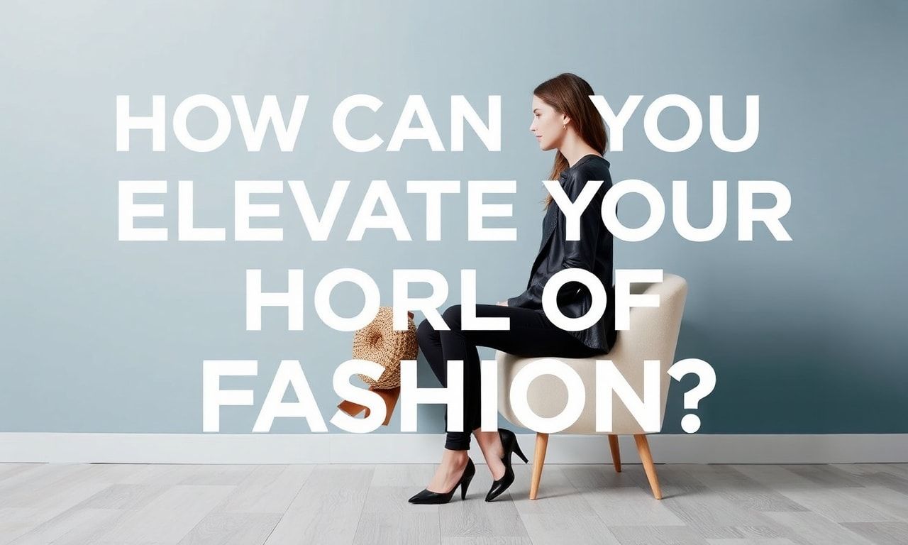 Moda Dünyasında Evde Stilinizi Nasıl Yükseltebilirsiniz?