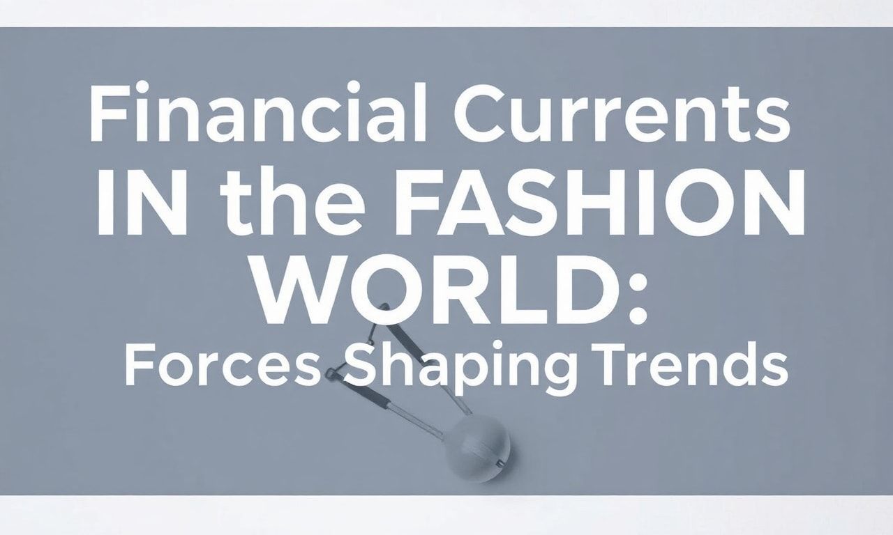 Moda Dünyasında Finansal Akımlar: Trendleri Şekillendiren Güçler