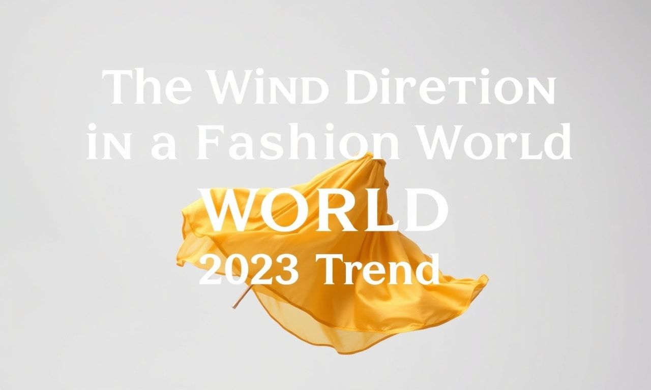 Moda Dünyasında Rüzgarın Yönü: 2023 Trendleri