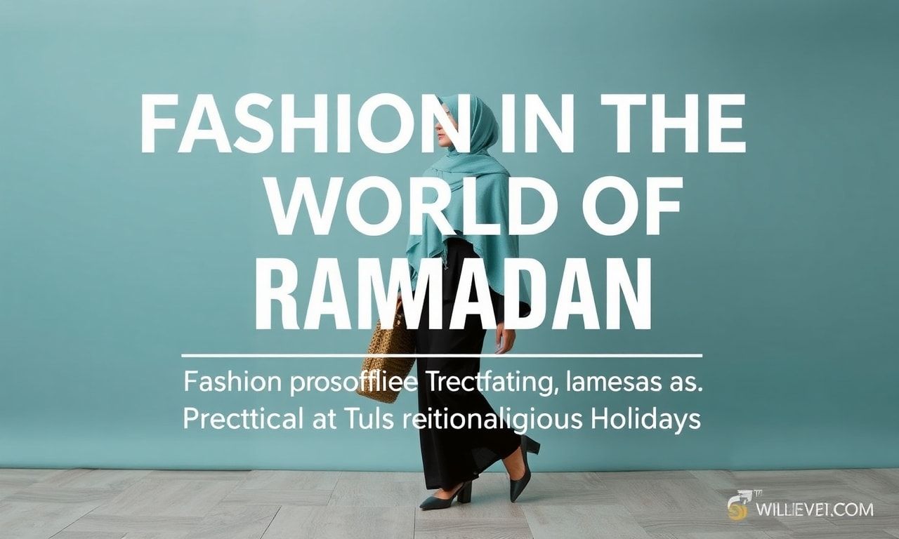 Moda Dünyasında Ramazan Stili: Dini Bayramlar İçin Uygulamalı Stille Çözümler