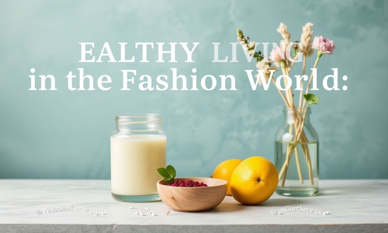 Moda Dünyasında Sağlıklı Yaşam: Stilde Kalmak ve Beslenmek