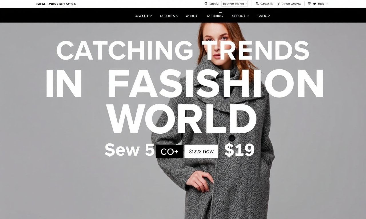 Moda Dünyasında Trendleri Yakalamak: Stilde Yeni Bir Dönem