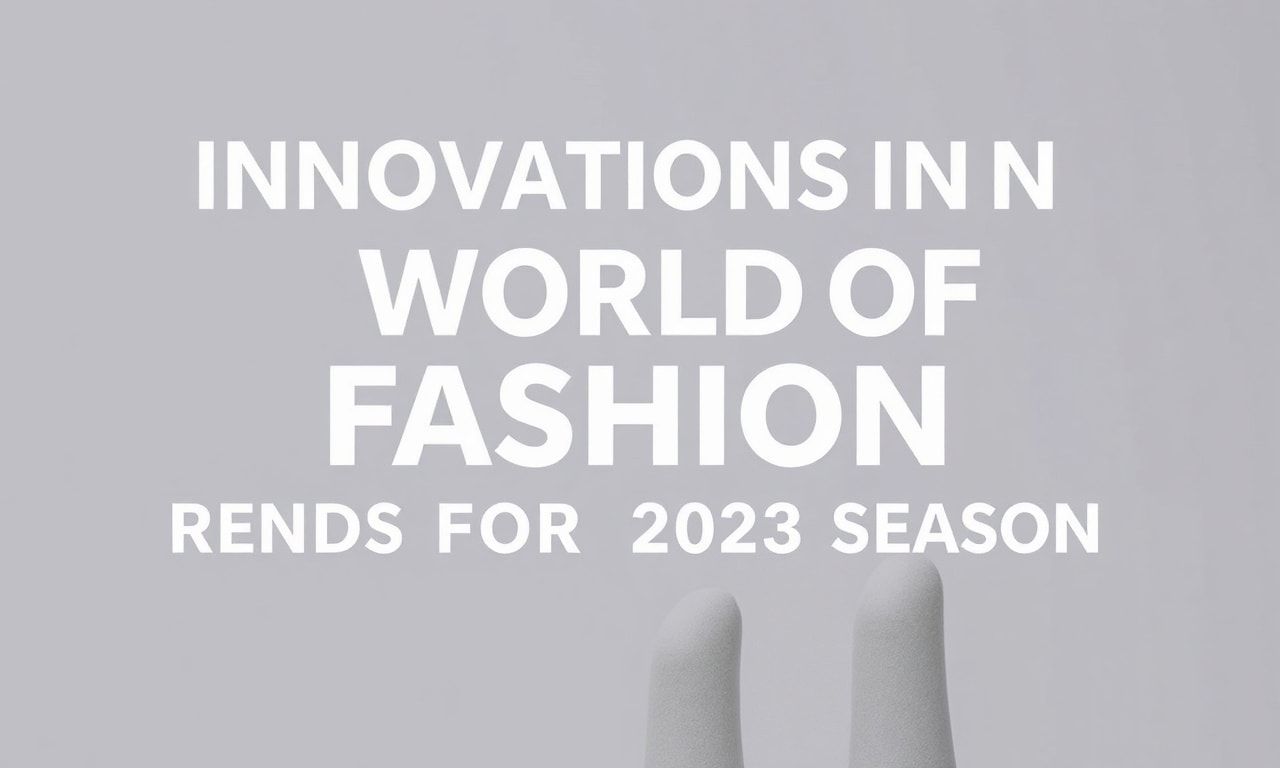 Moda Dünyasında Yenilikler: 2023 Sezonunun Trendleri
