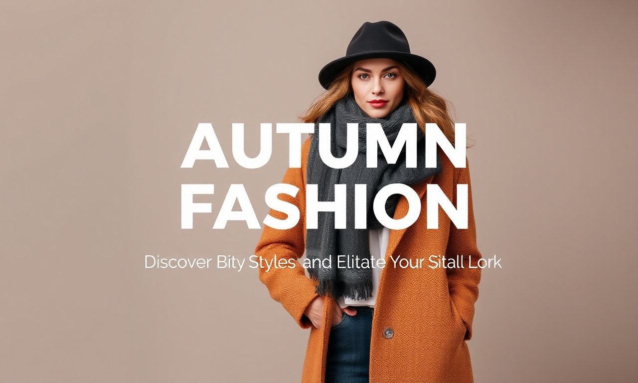 Sonbahar Modası: Stillerini Keşfedin ve Tarzınızı Yükseltin